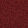 Opaque Matte - Brick Red, Miyuki 15/0 Seed Beads - 3inch tube